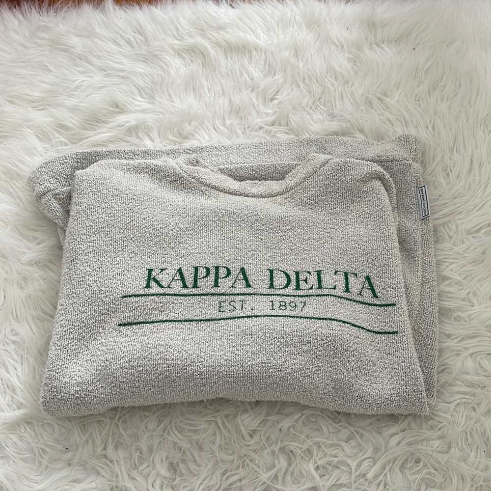 Woolly threads kappa delta sweatshirt
